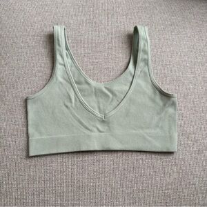 3 for $20. ✨Seamless Reversible Sage Green Bralette